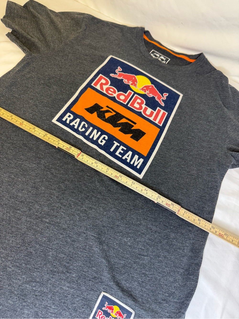 Red Bull KTM Racing Team Short Sleeve Tee - Charcoal Gray - Picture 8 of 8